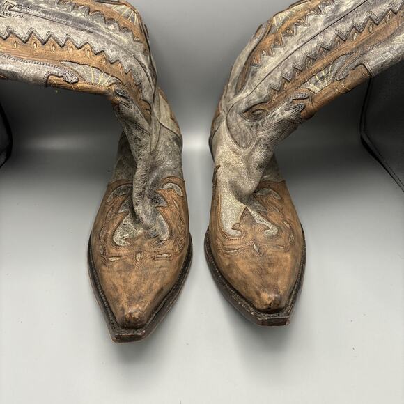 Stetson Cowboy Boots All Leather Handmade US Size 11.5 D main image 4